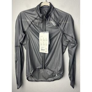 NWT POC The Supreme Rain Jacket Jacket Size XS Sylvanite Gray